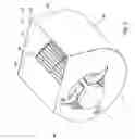 Fig. 04 - High Efficiency Furnace/Air Handler Blower Housing with a Side Wall Having an Exponentially Increasing Expansion Angle