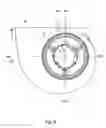 Fig. 09 - High Efficiency Furnace/Air Handler Blower Housing with a Side Wall Having an Exponentially Increasing Expansion Angle