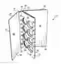 Fig. 01 - Book-like packaging structure for receiving a blister pack