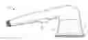 Fig. 01 - Showerhead with rotatable oval spray pattern and handheld spray pattern controller