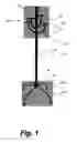 Fig. 02 - TABLE HEIGHT PERSONAL BAG HANGER
