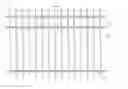Fig. 01 - METAL FENCE ASSEMBLY AND METHOD