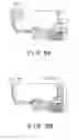 Fig. 40 - Ink container for ink jet printer, holder for the container, carriage for the holder, and ink jet printer