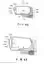Fig. 44 - Ink container for ink jet printer, holder for the container, carriage for the holder, and ink jet printer