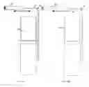 Fig. 10 - Aquarium light fixture with latch mechanism and bracket