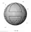 Fig. 20 - Low lift golf ball