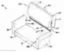 Fig. 01 - SYSTEM AND METHOD FOR COMPACTLY SHIPPING AND FINALLY ASSEMBLING AN UPHOLSTERED SEAT