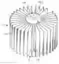 Fig. 01 - LED heat sink module, LED module for LED heat sink module