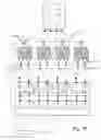 Fig. 17 - Device for receiving and transmitting mobile telephony signals with multiple transmit-receive branches