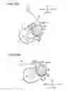 Fig. 10 - Image forming device including retaining member that retains image bearing members and has cleaning member and guide unit where conveying belt is located in position defined by image bearing members, cleaning and guide unit