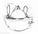 Fig. 01 - Surf and rodeo aquatic entertaining ball device