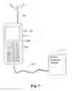 Fig. 09 - Cellular phone configured with off-board device capabilities and starter/charger and battery testing capabilities