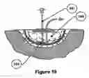 Fig. 19 - Wound cleansing apparatus with scaffold