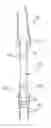 Fig. 01 - Bone-tendon-bone assembly with cancellous allograft bone block having cortical end portion