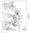 Fig. 12 - Independent suspension and steering assembly