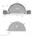 Fig. 02 - Heat sinking and flexible circuit board, for solid state light fixture utilizing an optical cavity