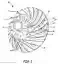 Fig. 02 - Radial compressor of asymmetric cyclic sector with coupled blades tuned at anti-nodes
