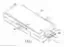 Fig. 02 - Storage device with a casing with a plug movable parallel to a second plug in the casing