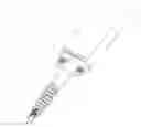 Fig. 01 - Method of lateral facet approach, decompression and fusion using screws and staples as well as arthroplasty