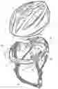Fig. 01 - Fixing structure for safety helmet fastening strap