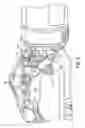 Fig. 07 - Hedgetrimmer with rotatable rear handle