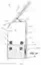 Fig. 10 - Adjustable angle framing square apparatus having a straight-edge element with a translational shift mechanism