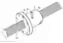 Fig. 01 - Roller screw and method of circulating rollers in roller screw