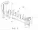 Fig. 02 - Clamping and cutting device for frozen material