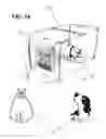 Fig. 22 - Assemblies for allowing pet access through a panel