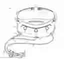 Fig. 01 - Portable pet bathing device