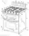 Fig. 01 - FRONT CONTROLS FOR GAS COOKING RANGE