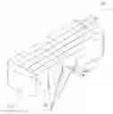 Fig. 01 - CRYSTALLINE PLATE, ORTHOGONAL BAR, COMPONENT FOR PRODUCING THERMOELECTRICAL MODULES AND A METHOD FOR PRODUCING A CRYSTALLINE PLATE