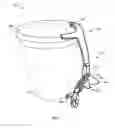 Fig. 07 - Detachable foldable handle for drinking vessels
