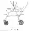 Fig. 09 - Tandem stroller frame