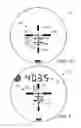 Fig. 10 - Rangefinders and aiming methods using projectile grouping
