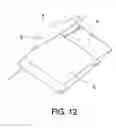 Fig. 07 - Sealing system for the gap existing between the fuselage and the elevator of the orientable horizontal stabiliser of an aircraft, extended with an aerodynamic fairing for sealing of the opening existing between the fuselage and the orientable horizontal stabiliser