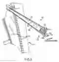 Fig. 03 - Server chassis rack rail with self-aligning, magnetic guide assembly for positioning servers in storage rack