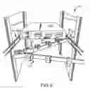 Fig. 06 - Server chassis rack rail with self-aligning, magnetic guide assembly for positioning servers in storage rack