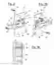 Fig. 03 - Adjustable wall cupboard holder group for anchoring a cupboard to the wall