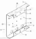 Fig. 01 - Mounting bracket for an electrical junction box