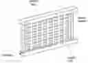 Fig. 01 - Modular railing systems with cellular PVC panels