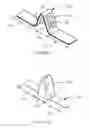 Fig. 02 - Elastomeric track with guide lug reinforcements