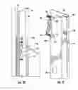Fig. 10 - Installation system and door positioning device for appliances