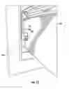 Fig. 14 - Installation system and door positioning device for appliances