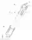 Fig. 12 - RELAY CONNECTOR, MOUNTING STRUCTURE OF RELAY CONNECTOR AND CHASSIS, MOUNTING STRUCTURE OF RELAY CONNECTOR AND POWER SOURCE, MOUNTING STRUCTURE OF DISCHARGE TUBE AND POWER SOURCE TO RELAY CONNECTOR, LIGHTING DEVICE FOR DISPLAY DEVICE, DISPLAY DEVICE AND TELEVISION RECEIVER