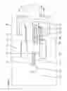 Fig. 40 - RELAY CONNECTOR, MOUNTING STRUCTURE OF RELAY CONNECTOR AND CHASSIS, MOUNTING STRUCTURE OF RELAY CONNECTOR AND POWER SOURCE, MOUNTING STRUCTURE OF DISCHARGE TUBE AND POWER SOURCE TO RELAY CONNECTOR, LIGHTING DEVICE FOR DISPLAY DEVICE, DISPLAY DEVICE AND TELEVISION RECEIVER