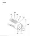 Fig. 41 - RELAY CONNECTOR, MOUNTING STRUCTURE OF RELAY CONNECTOR AND CHASSIS, MOUNTING STRUCTURE OF RELAY CONNECTOR AND POWER SOURCE, MOUNTING STRUCTURE OF DISCHARGE TUBE AND POWER SOURCE TO RELAY CONNECTOR, LIGHTING DEVICE FOR DISPLAY DEVICE, DISPLAY DEVICE AND TELEVISION RECEIVER