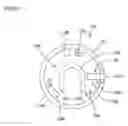 Fig. 42 - RELAY CONNECTOR, MOUNTING STRUCTURE OF RELAY CONNECTOR AND CHASSIS, MOUNTING STRUCTURE OF RELAY CONNECTOR AND POWER SOURCE, MOUNTING STRUCTURE OF DISCHARGE TUBE AND POWER SOURCE TO RELAY CONNECTOR, LIGHTING DEVICE FOR DISPLAY DEVICE, DISPLAY DEVICE AND TELEVISION RECEIVER