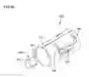 Fig. 49 - RELAY CONNECTOR, MOUNTING STRUCTURE OF RELAY CONNECTOR AND CHASSIS, MOUNTING STRUCTURE OF RELAY CONNECTOR AND POWER SOURCE, MOUNTING STRUCTURE OF DISCHARGE TUBE AND POWER SOURCE TO RELAY CONNECTOR, LIGHTING DEVICE FOR DISPLAY DEVICE, DISPLAY DEVICE AND TELEVISION RECEIVER