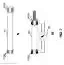Fig. 08 - Compact non-contact mechanical coupling, damping and/or load bearing device